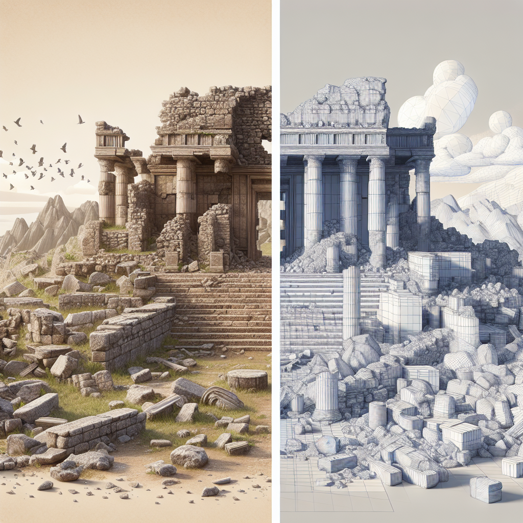 3D Roman Forum Model